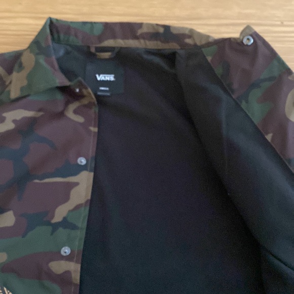 Vans Men's Camo Torrey Light Jacket Size S Small - Picture 7 of 9